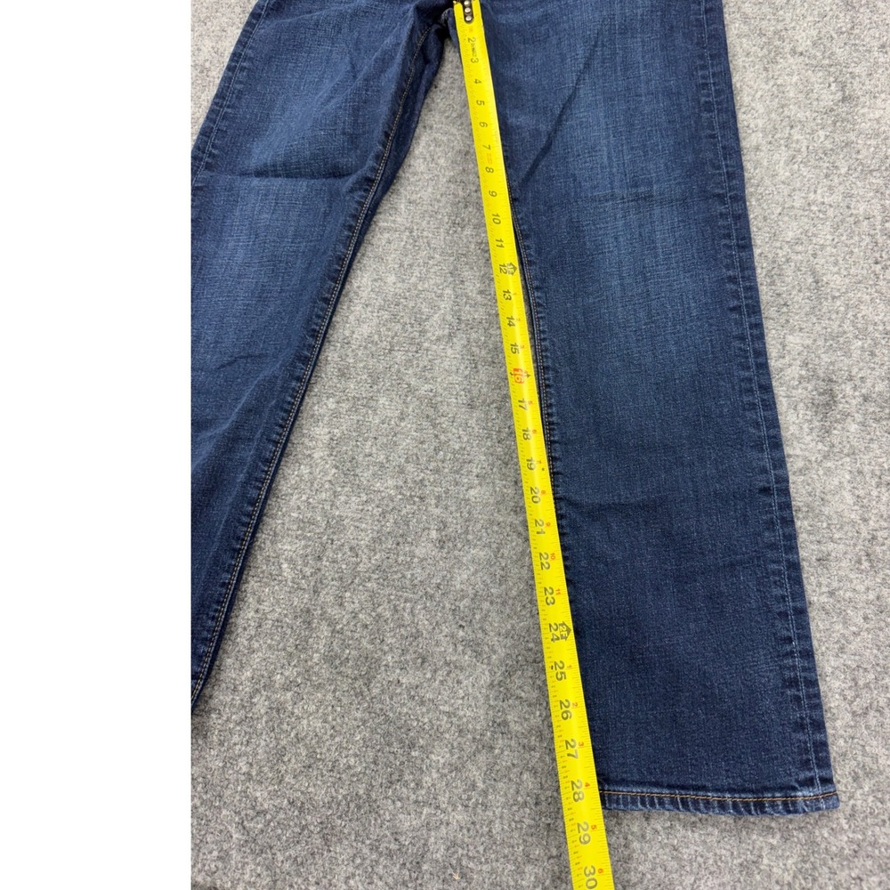 Vineyard Vines Mens Dark Wash Denim Jeans 32x30 Straight Leg Stretch Indigo - Picture 6 of 7